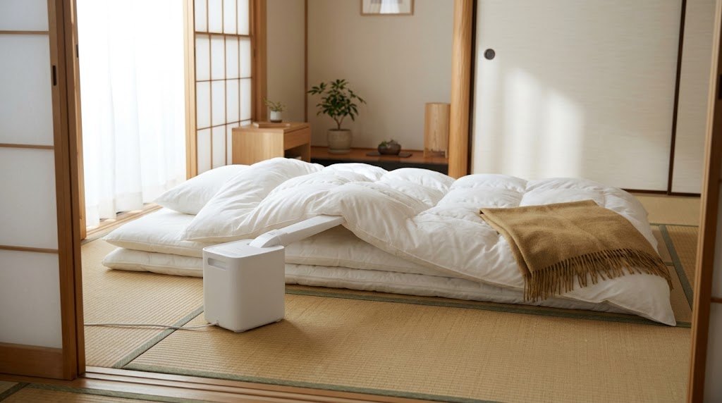 Sèche-futon au Japon 2026 : 6 modèles pour un lit chaud